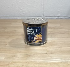 NEW Bath Body Works Blueberry Maple Pancakes 3 Wick Scented Candle 14.5 oz
