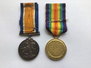 War and Victory Medals Royal Dublin Fusiliers