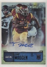 2016 Prestige Rookie Signatures Xtra Points Black 8/10 Tre Madden #92 Auto 9pd