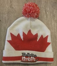 Sidney Crosby Tim Hortons Timbits Winter Youth Hat Red White Toque Cap Hockey