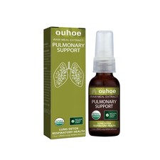 Fresh Breath Oral Spray,Raw Meal Extract Pulmonary Support Olive/Brown