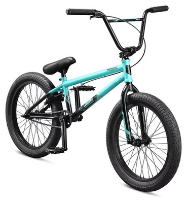 BMX Bike 20 Inch Wheels Freestyle Mongoose Legion L60 Teal M41401U20OS Kids Boys