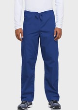 Scrubs Cherokee Workwear Unisex Drawstring Cargo Pants XS Short,4100S Royal Blue