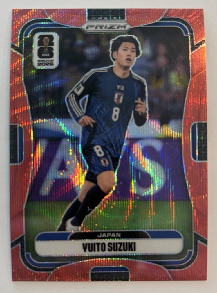 FIFA World Cup Soccer Japan Serial Numbered Sports Trading Cards