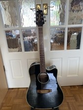 Takamine Electro-Acoustic EG361SC and Gig Bag.