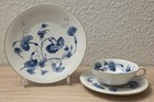 H&G Heinrich Selb Bavaria 1 x Teegedeck Evelyn Echt Kobalt Sammeltasse 3tlg.