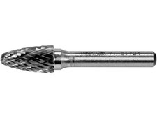 Yato HM Rundbogen Fräs-Stift für Metall Kreuzverzahnt 10mm Premium YT-61724