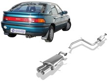 Komplettanlage ab Kat Mazda 323 F - BG Fließheck Bj.89-94 2x80mm rund Komplettanlage ab Kat Mazda 323 F - BG Fließheck Bj.89-94 2x80mm rund