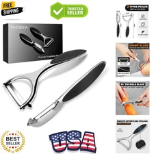 Multi-Purpose I & Y-Shaped Peelers - Ergonomic Design for Comfortable Use