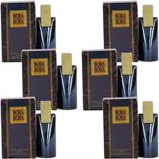 Bora Bora by Liz Claiborne Men Combo Pack: Cologne Splash 1.08oz (6x0.18oz) New