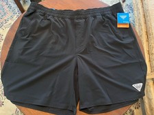 Columbia Men s PFG Omni-shade Black Shorts Sz 2X 8 Long NWT