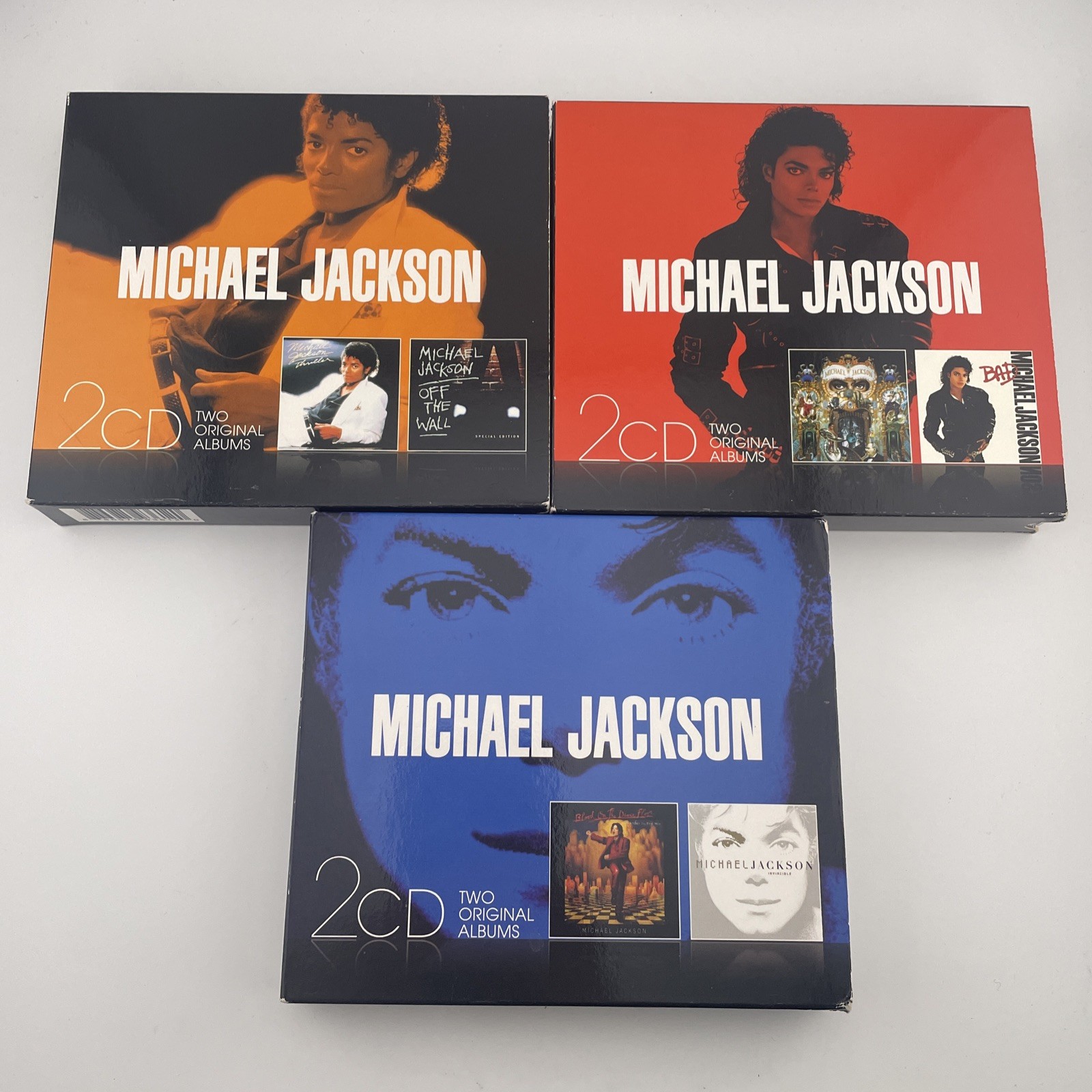 6x Michael Jackson Special Edition CD Album. Rare Collector’s 3x Box Set