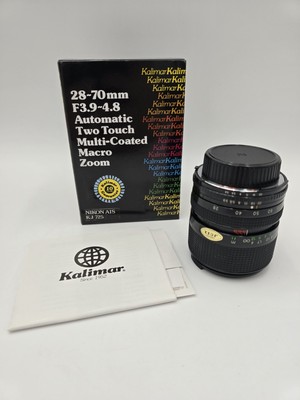 Kalimar 28 To 70mm Zoom Lens For Nikon Ais