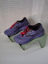 Brooks Ghost 15 Womens Running Shoes Purple Black Pink 1203801B544 Size 7