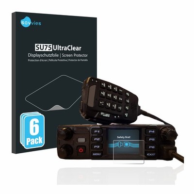 6x Schutzfolie für AnyTone AT-D578UV plus Display Schutz Folie
