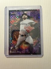 2024 Topps Finest - Rare Pablo Lopez #213 Purple Refractor /125