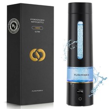 Generador de botellas de agua de hidrógeno PUREPEBRIX hasta 8100 PPB hidrógeno molecular,...