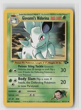 Giovanni's Nidorina #44/132 Gym Challenge Uncommon Pokemon TCG LP on eBay