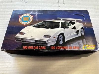 1991 Panini Dream Cars 1st Edition Collector Cards, PANINI With 35 Sealed Packs