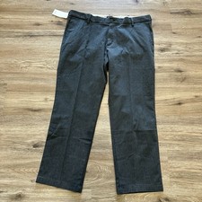 Dockers Signature Khakis Straight Fit Mens Pants Charcoal Gray 40x30 NWT