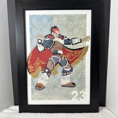 Ganondorf Framed Artwork Super Smash Bros Ultimate Fighter #23