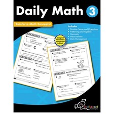 Daily Math Grade 3 Chalkboard Books 