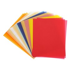 60 Sheets Vellum Paper 8.5x11, Translucent Paper 100GSM, Multicolored