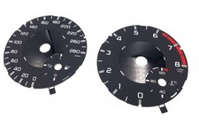 Mercedes-Benz SL R231 glossy design replacement tacho dials Mercedes-Benz SL R231 glossy design replacement tacho dials