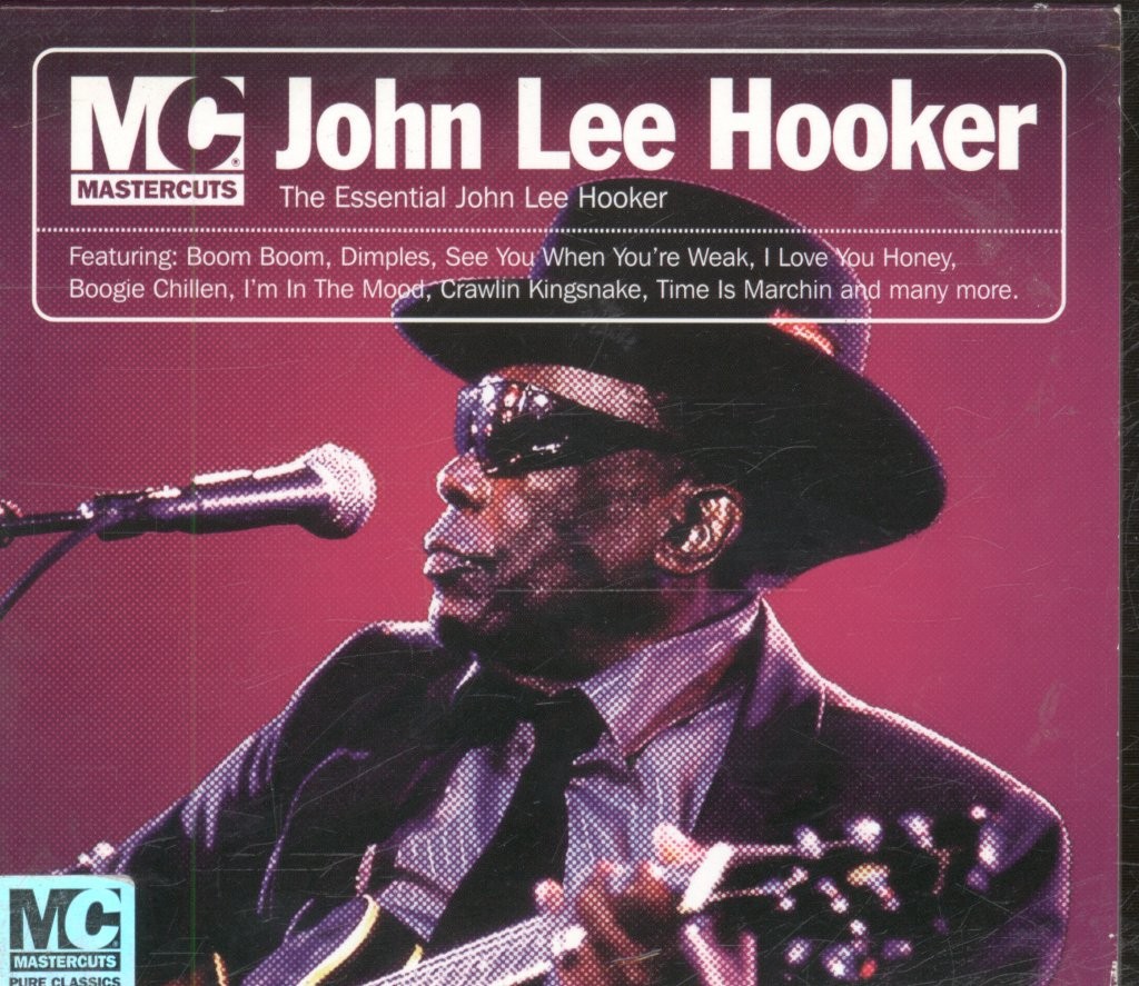 John Lee Hooker Essential John Lee Hooker CD UK Mastercuts 2006 with outer