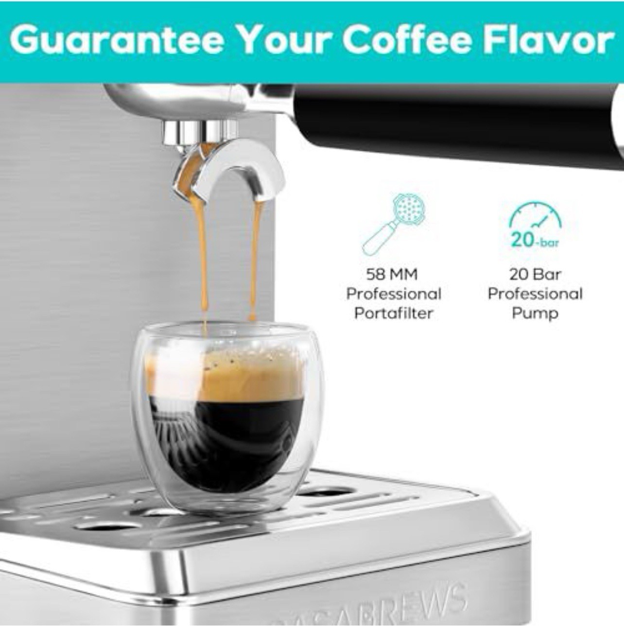 CASABREWS 4700 GENSE 20 Bar Espresso Machine with Milk Frother | eBay