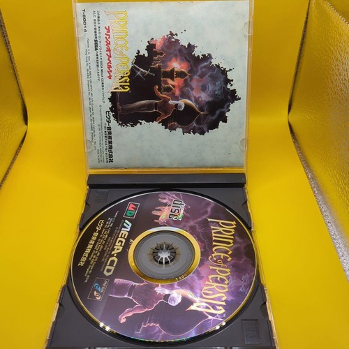 Estuche y Disco Mega CD Prince of Persia Excelente Estado con Manual - Imagen 2 de 4
