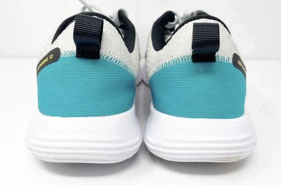 Nike FLEX EXPERIENCE 12 женские 8,5 белые бирюзовые дорожные беговые мужские 7 Dv0746 002 - Изображение 2 из 4