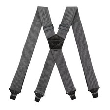 Men Hidden Suspenders X Back Heavy Duty Adjustable Under Clothes Braces