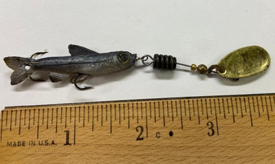 old vintage fishing lure mepps spinbait comet -1 great all around bait.
