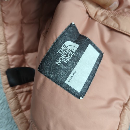 The North Face Jacket Girls Large 14/16 Pink Thermoball Eco Puffer Parka Hood - Picture 10 of 18