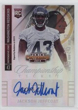 2014 Panini Contenders Championship Ticket /99 Jackson Jeffcoat Rookie Auto RC