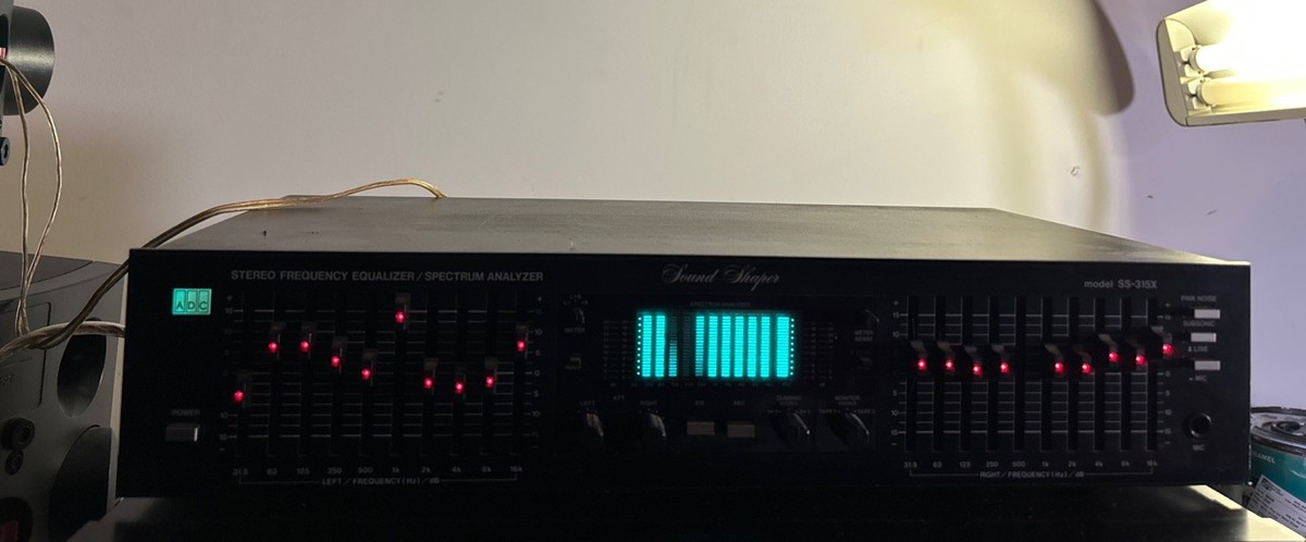 ADC Sound Shaper Model Ss-315x Stereo 10 Band Equalizer for sale