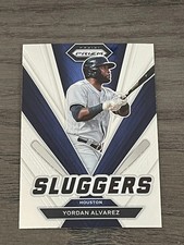 2022 Panini Prizm Sluggers Yordan Alvarez #SL-1 Houston Astros