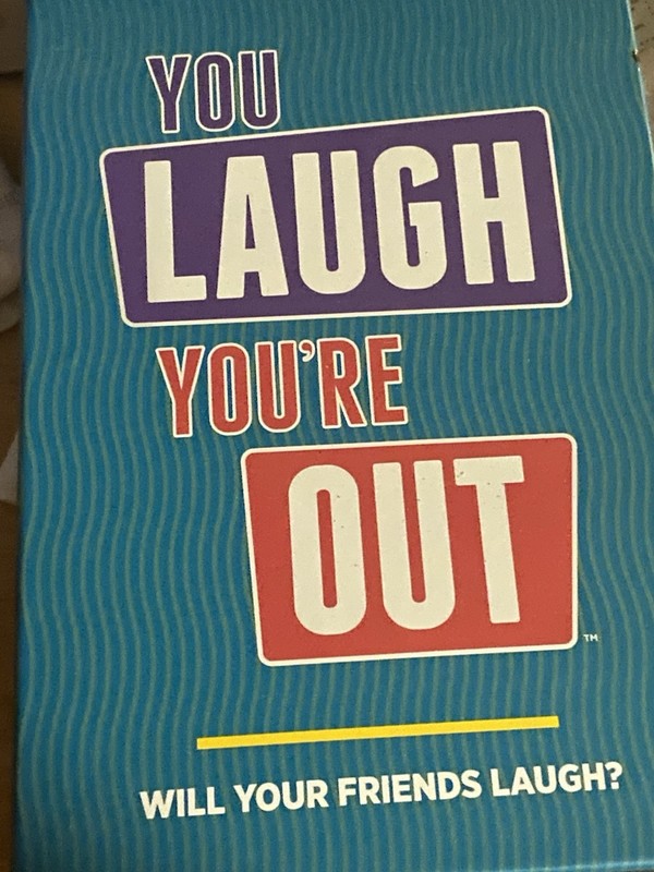 You Laugh You're Out - The Official Family Game Where If You Laugh, You Lose....