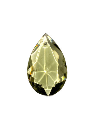 SMOKY BOHEMIA CRYSTAL PENDANT, H 75 mm, FOR CHANDELIERS