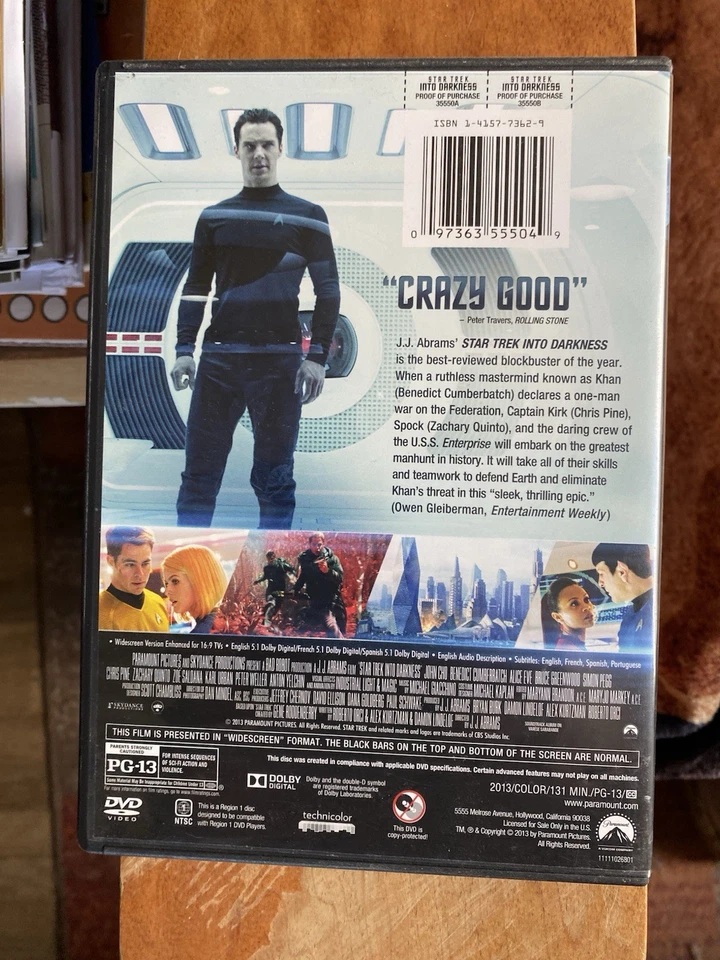 Star Trek - Into Darkness (DVD) - Image 2 of 3