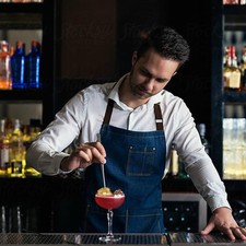 12 pc pack Cocktail Stirring Stainless Steel Bar Spoon Mixer long 20cm Stirrer