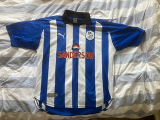 Maglia casa Sheffield Wednesday vintage Puma 1999/200 Sanderson Large
