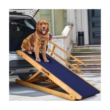 Dog Ramp for Beds, Cars, Couches, Dog Steps Anti-Slip Surface, Dogs Ramps for...