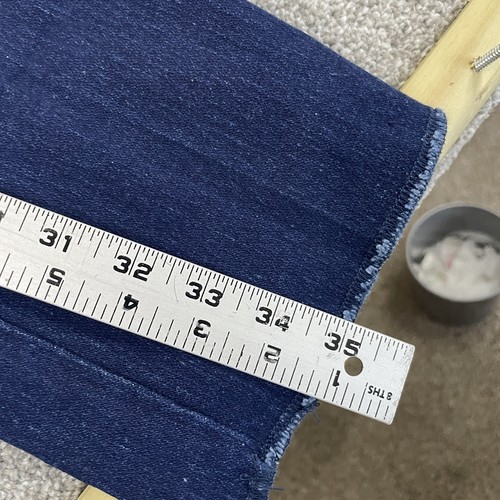 Jeans uomo Jordache testa di cavallo logo 34x36 (vestibilità 31x35) vintage made in USA orlo grezzo - Foto 6 di 13