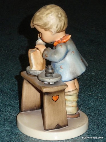 "A Fair Measure" Goebel Hummel Figur #345 TMK5 ULTRA RARE EYES OPEN VERSION! - Bild 4 von 9