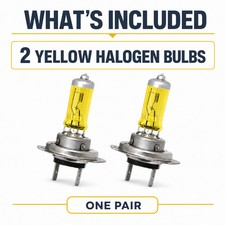 H7 Xenon Gas Halogen Low Beam Headlight Bulb 3000k Golden Yellow 12v 100w Pair H7 Xenon Gas Halogen Low Beam Headlight Bulb 3000k Golden Yellow 12v 100w Pair