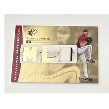 2008 Upper Deck SPx Randy Johnson Winning Materials Patch /125 Diamondbacks