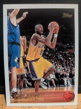 1996-97 Topps KOBE BRYANT Rookie Card #138  Los Angeles Lakers RC . rookie card picture