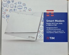 TIM Smart Modem Technicolor - Bianco